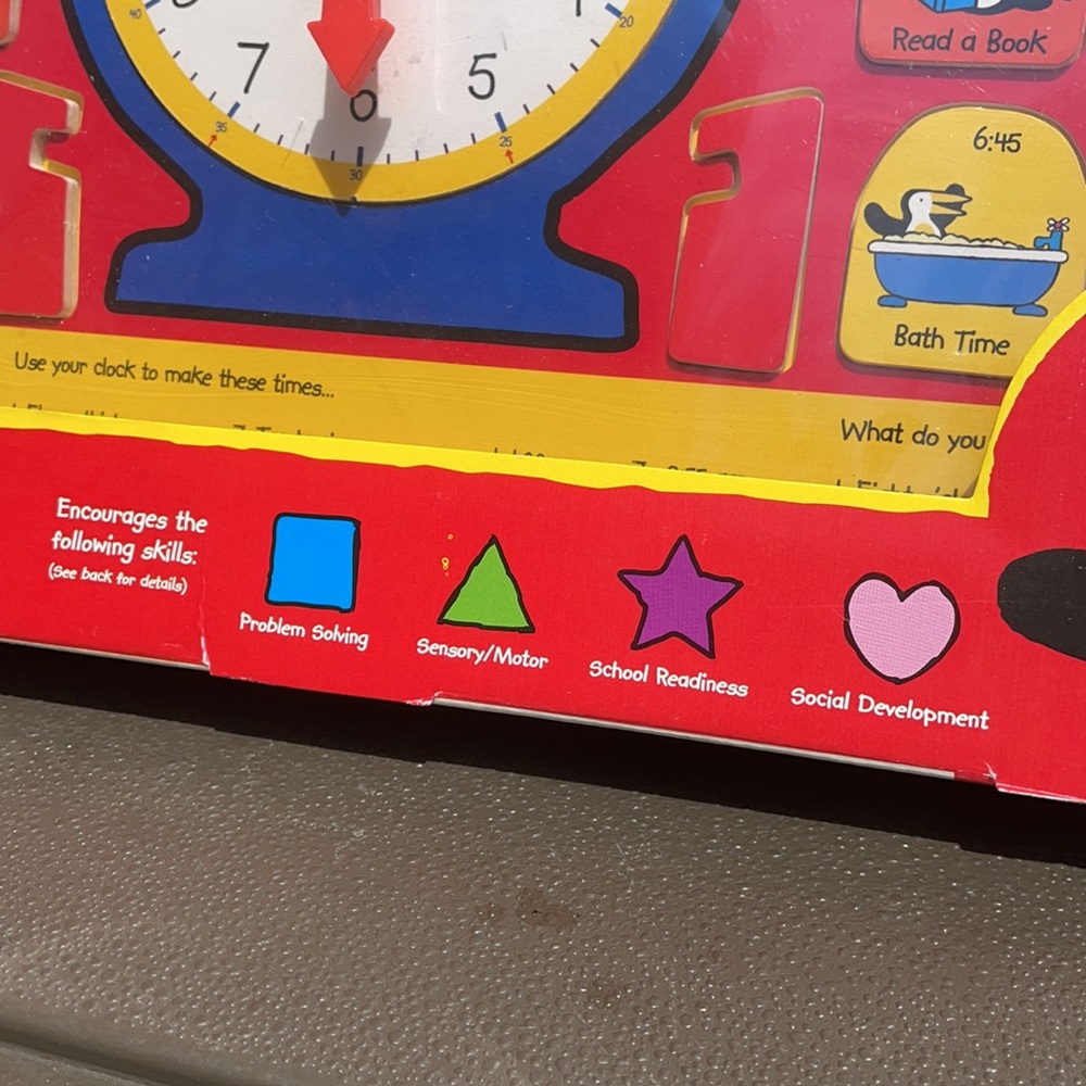 Paz’s Learning Time: What Time is it? Puzzle Ready Educational Toy - Learn - Picture 8 of 15